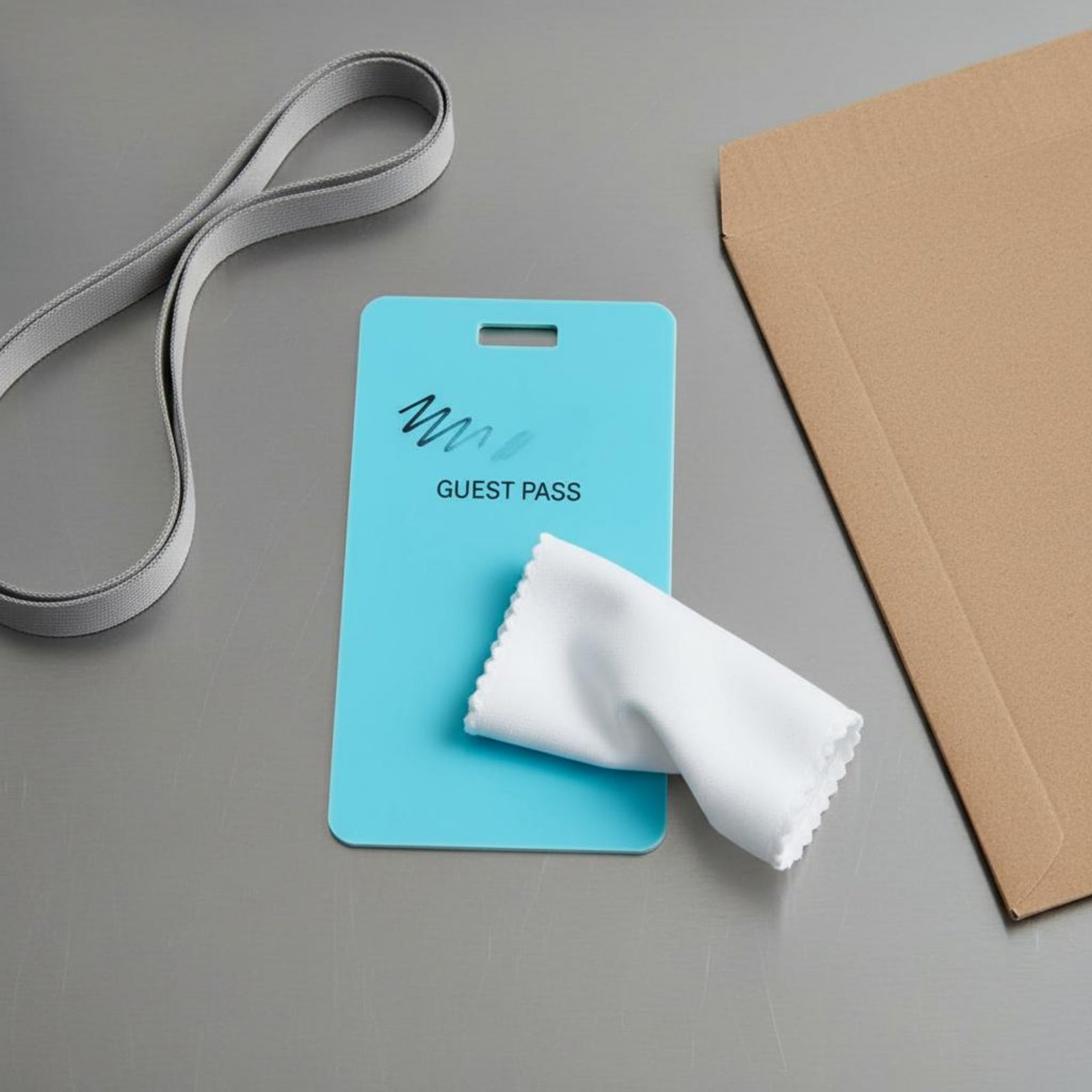 Memo Pad Sticky - Erasable Badge Note Easy to Write