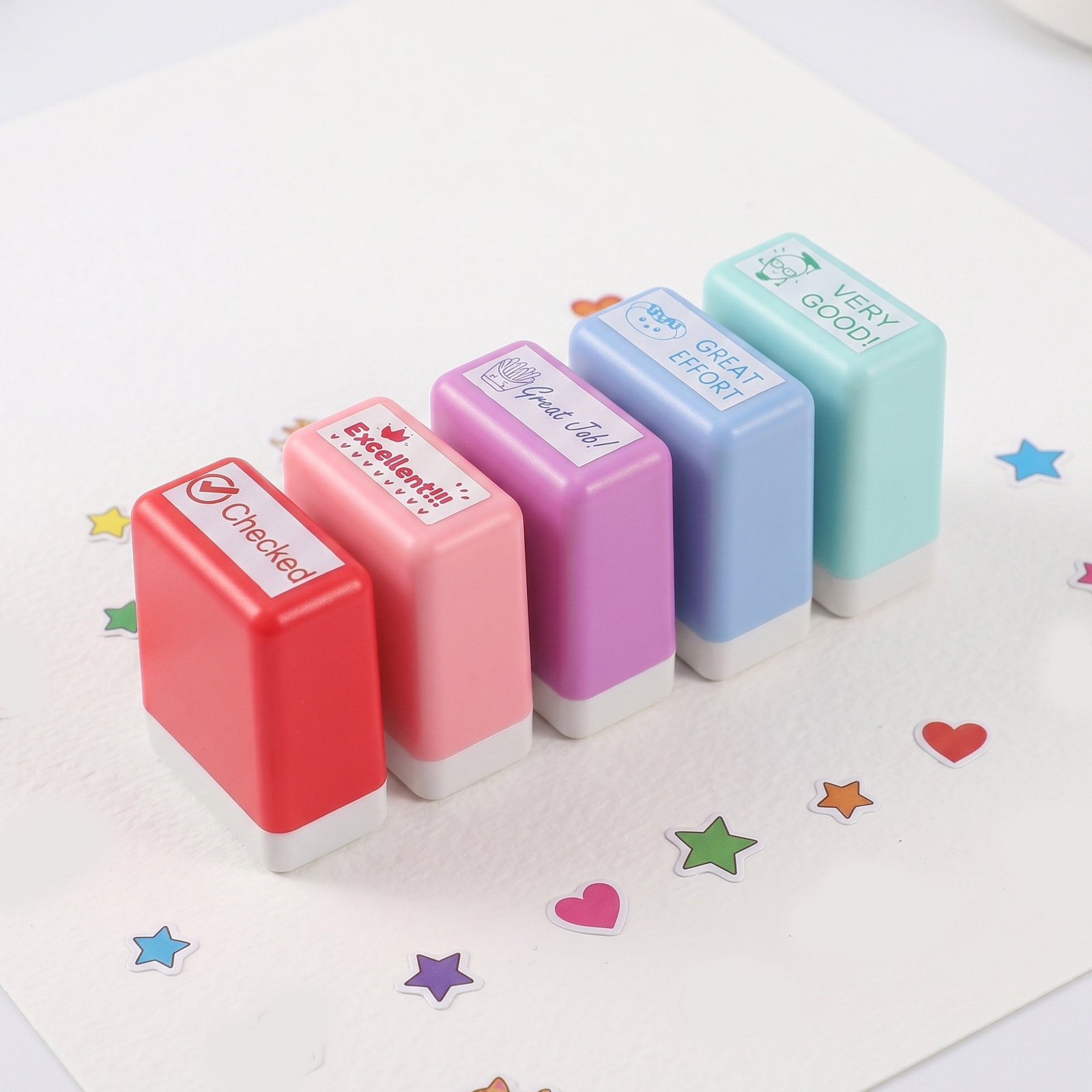 Self Inking Stamp - 1Set Teacher Reward Stamp Set ABS