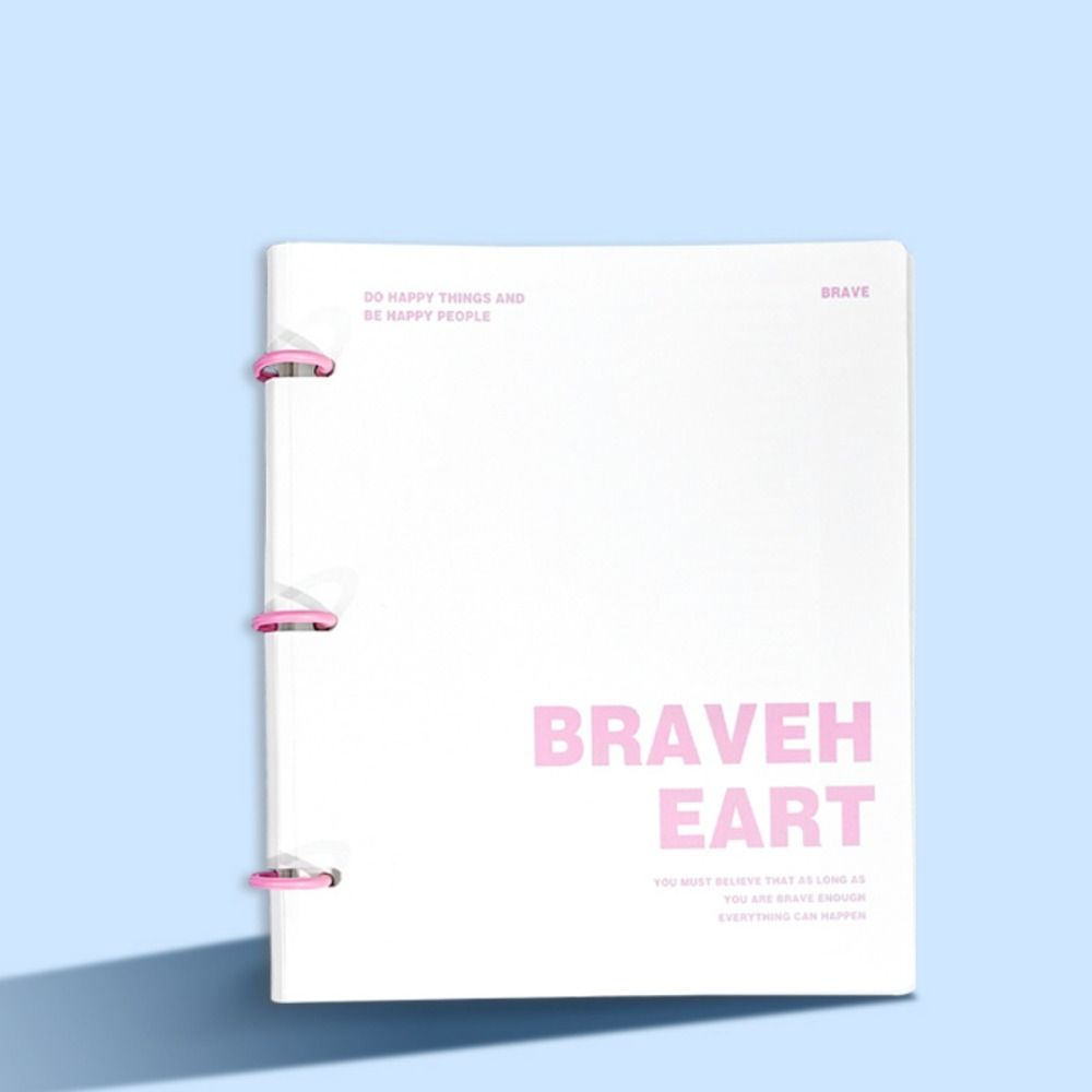 3 Ring Loose-leaf File Folder  - Paper Punch 3 Hole ulasan dan harga