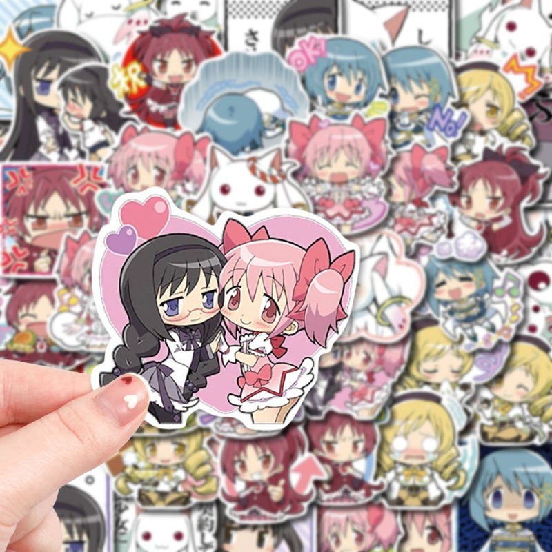48 PCS Cartoon Puella Magi Mad - Memo Pad Sticky ulasan dan harga