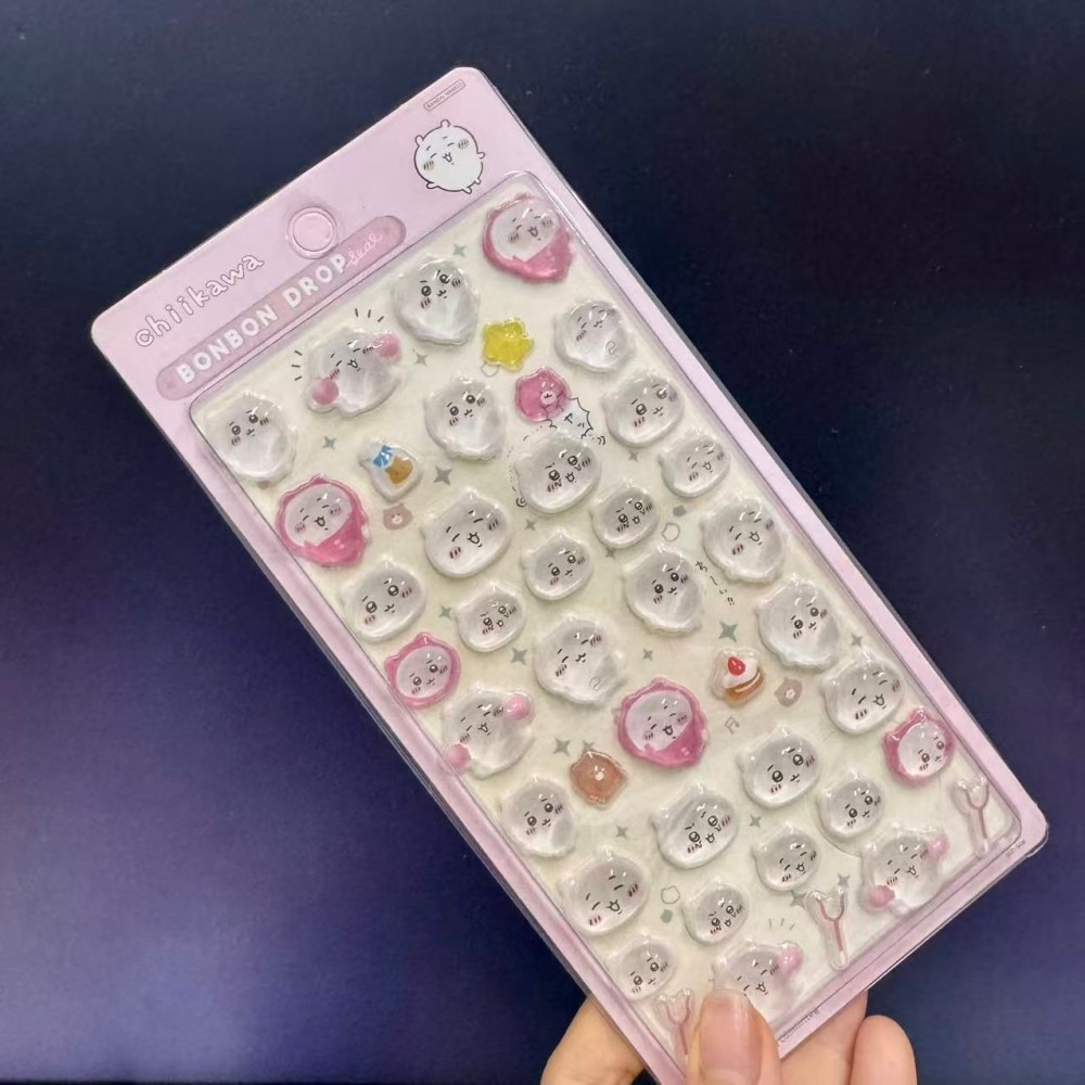 3D Cute 1/4pcs Crystal Sticker - Memo Pad Sticky ulasan dan harga