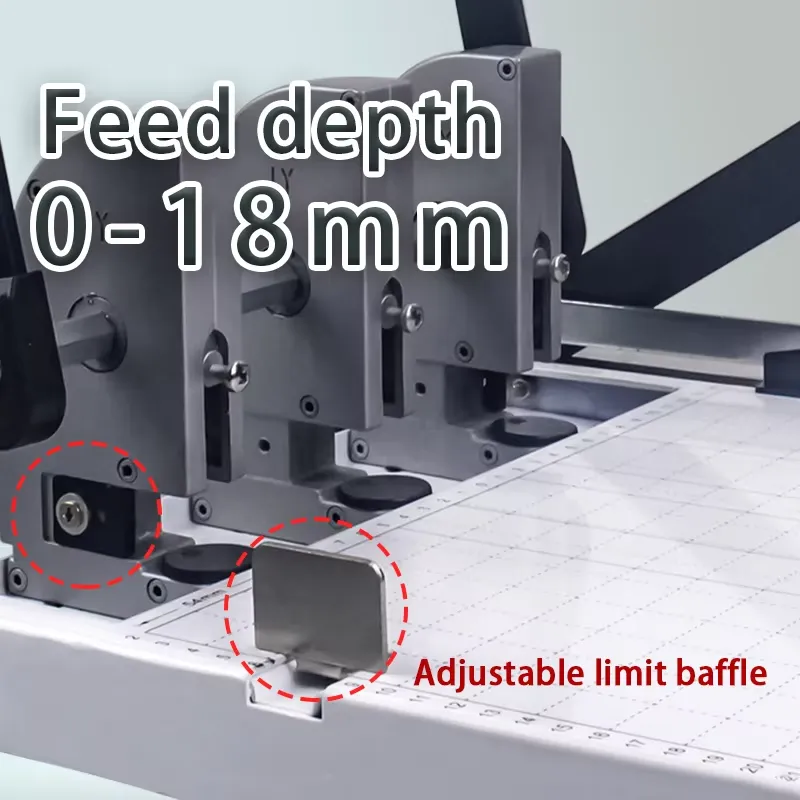3-Hole Punch with Paper Cutter - Paper Punch 3 Hole ulasan dan harga