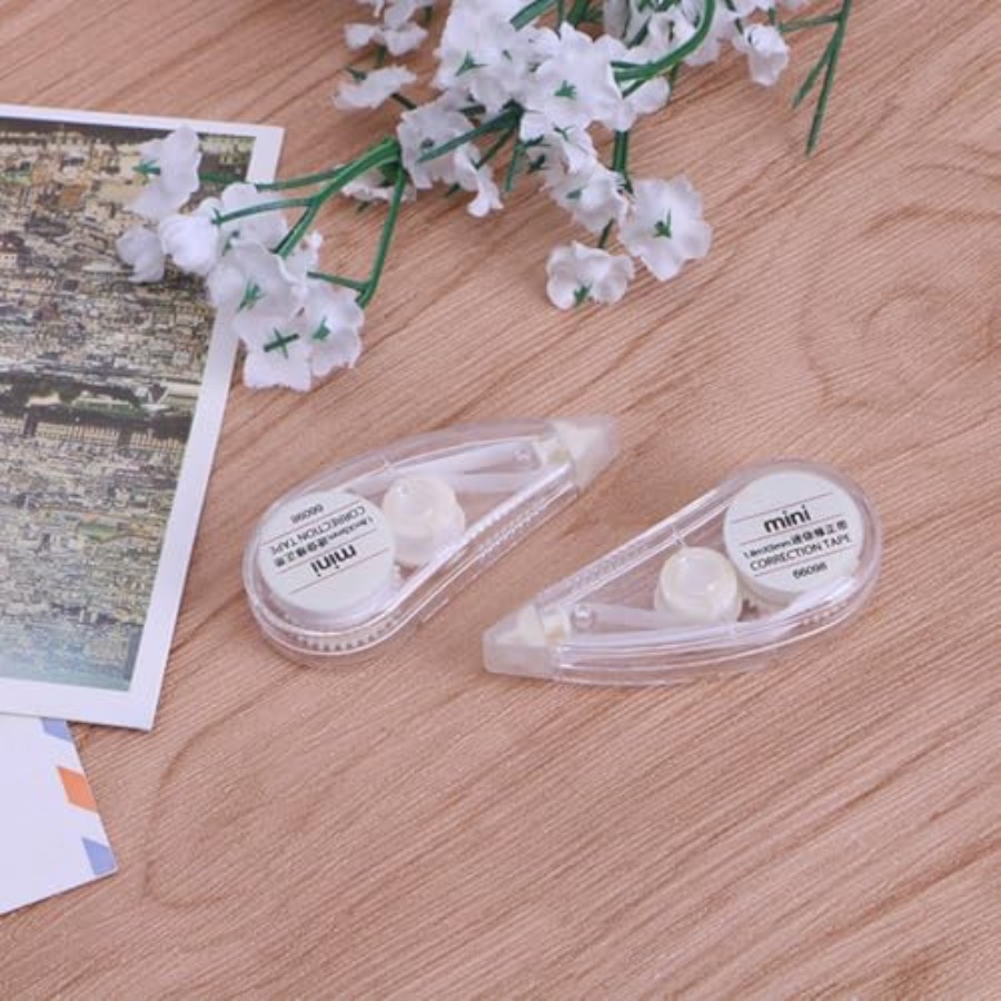 2 Pcs White Cute Correction Ta - Correction Tape Roller ulasan dan harga