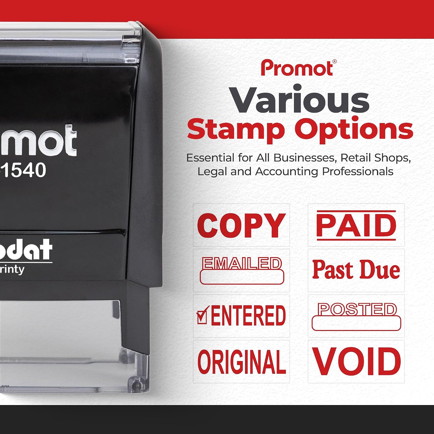 Self-Inking Paid Stamp Refilla - Self Inking Stamp ulasan dan harga