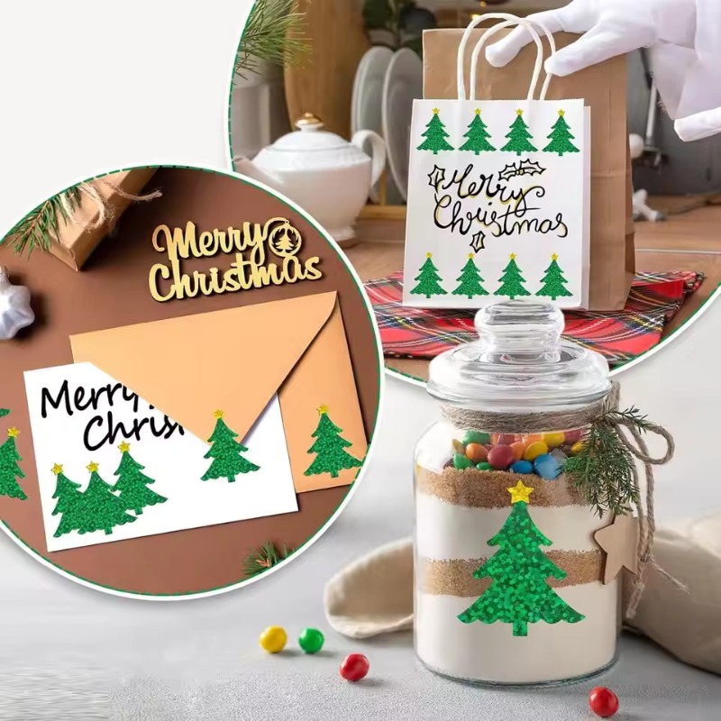 Christmas Glittering Tree Stic - Ideal Stationery & Office Supply ulasan dan harga