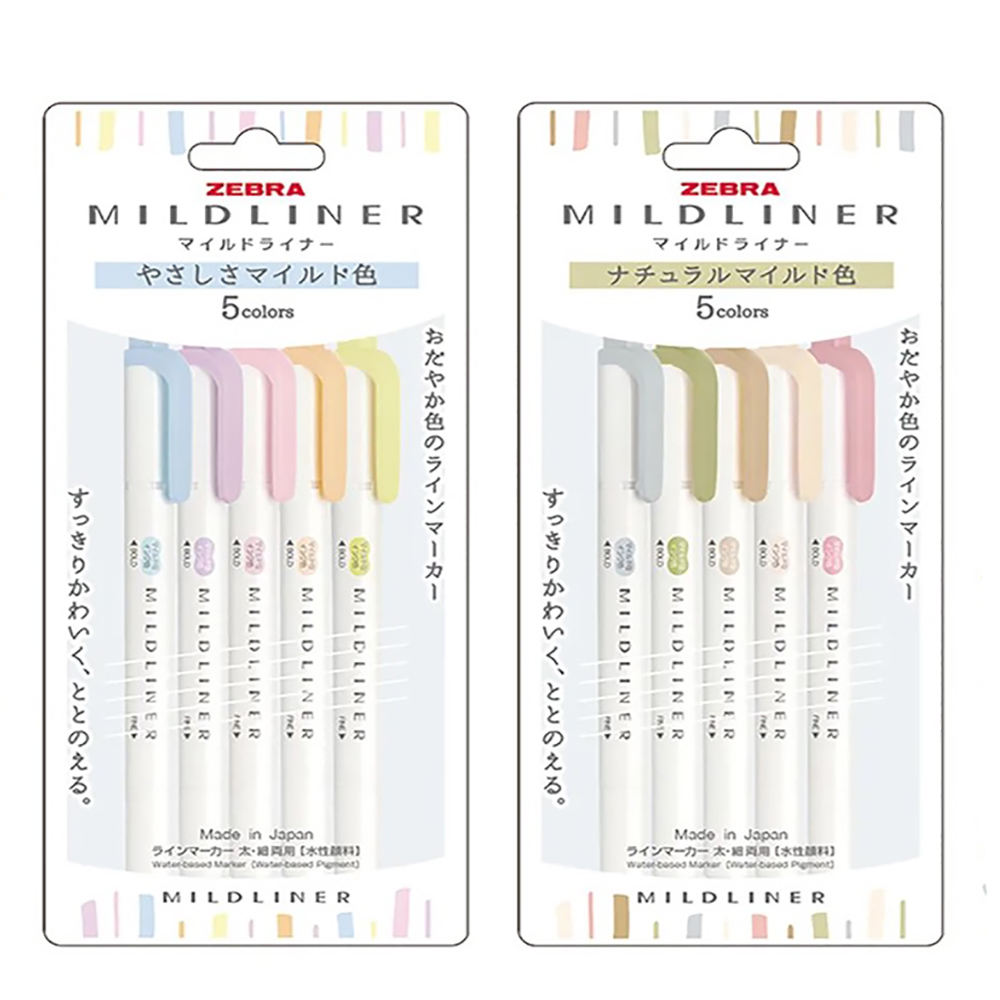 Japan ZEBRA Highlighters Pen s - Highlighter Set Pastel ulasan dan harga