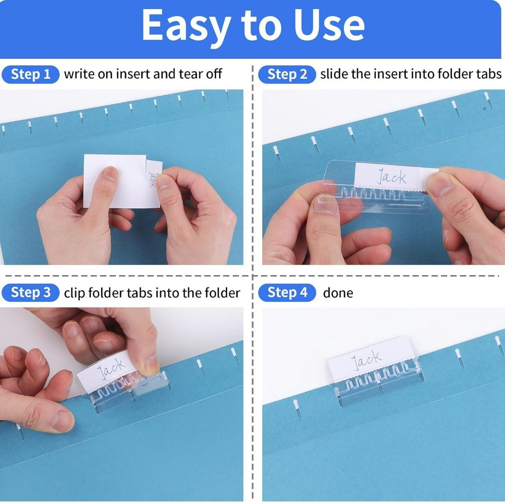 20-60Pcs Transparent Hanging F - File Folder Hanging ulasan dan harga