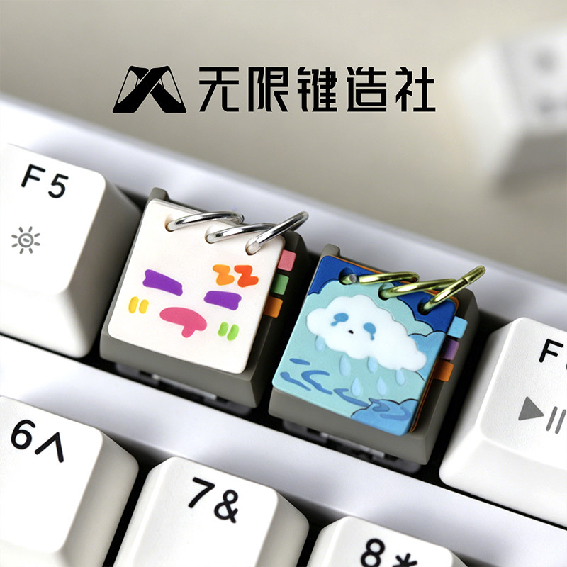 Wuxian Cute Calendar Resin Key - Ideal Stationery & Office Supply ulasan dan harga