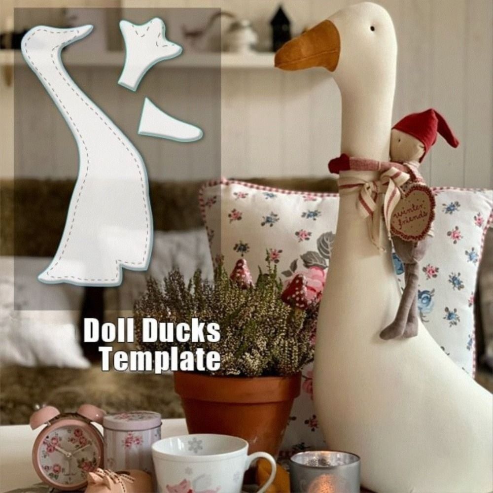 Transparent Doll Ducks Decor T - Ruler Set Transparent ulasan dan harga