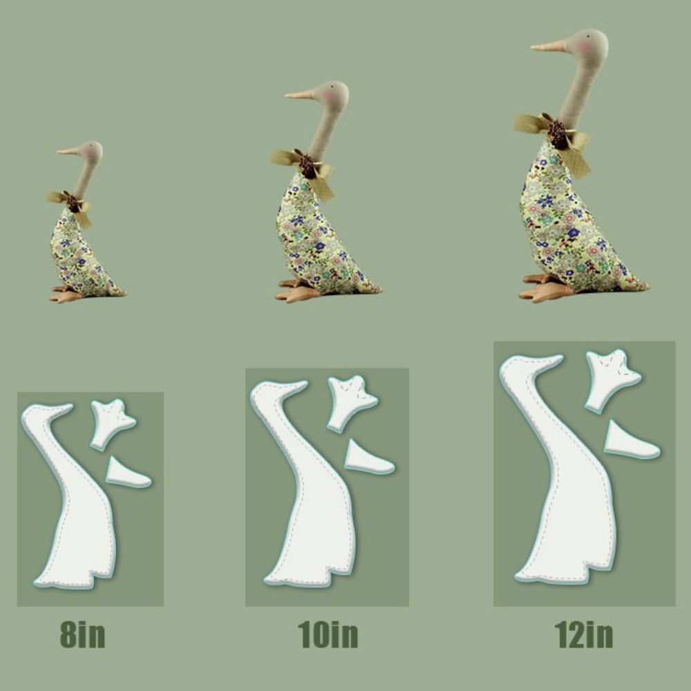 Transparent Doll Ducks Decor T - Ruler Set Transparent ulasan dan harga