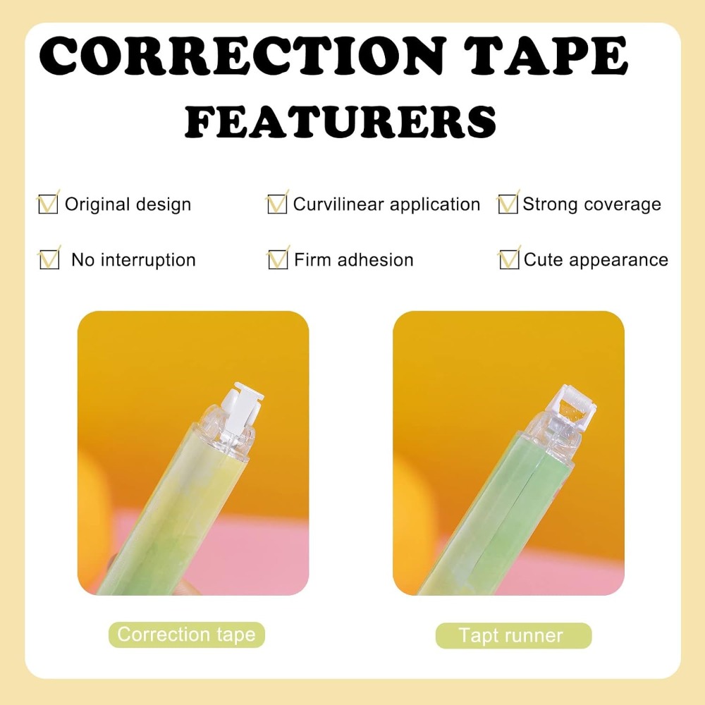 2 in 1 Correction Tape and Dou - Correction Tape Roller ulasan dan harga