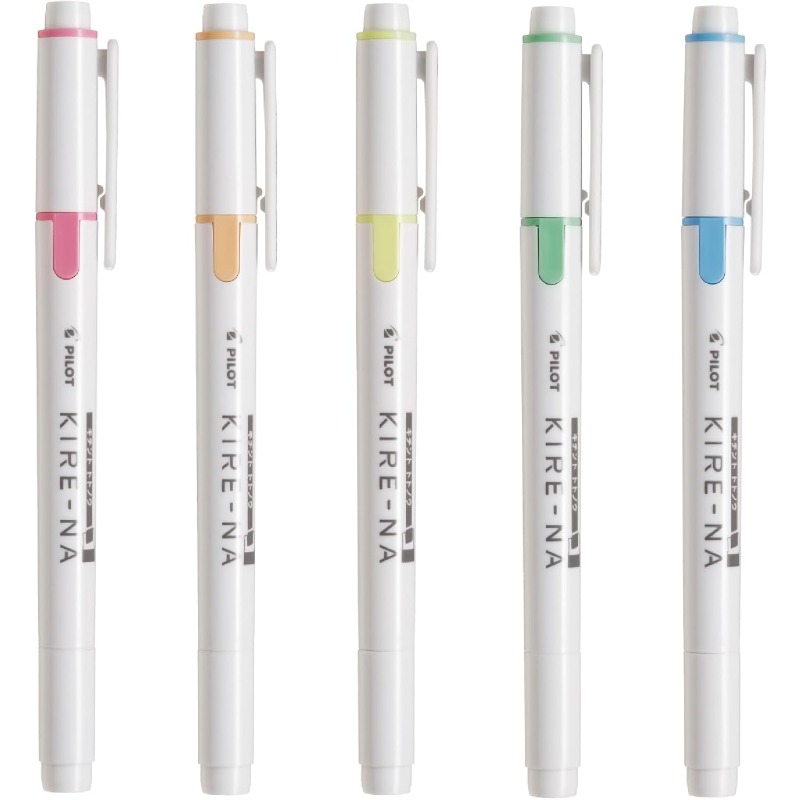 PILOT KIRE-NA Highlighter Pen  - Highlighter Set Pastel ulasan dan harga
