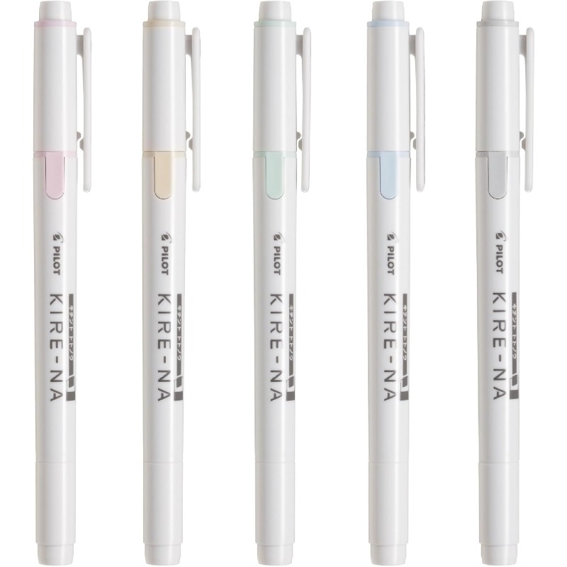 PILOT KIRE-NA Highlighter Pen  - Highlighter Set Pastel ulasan dan harga