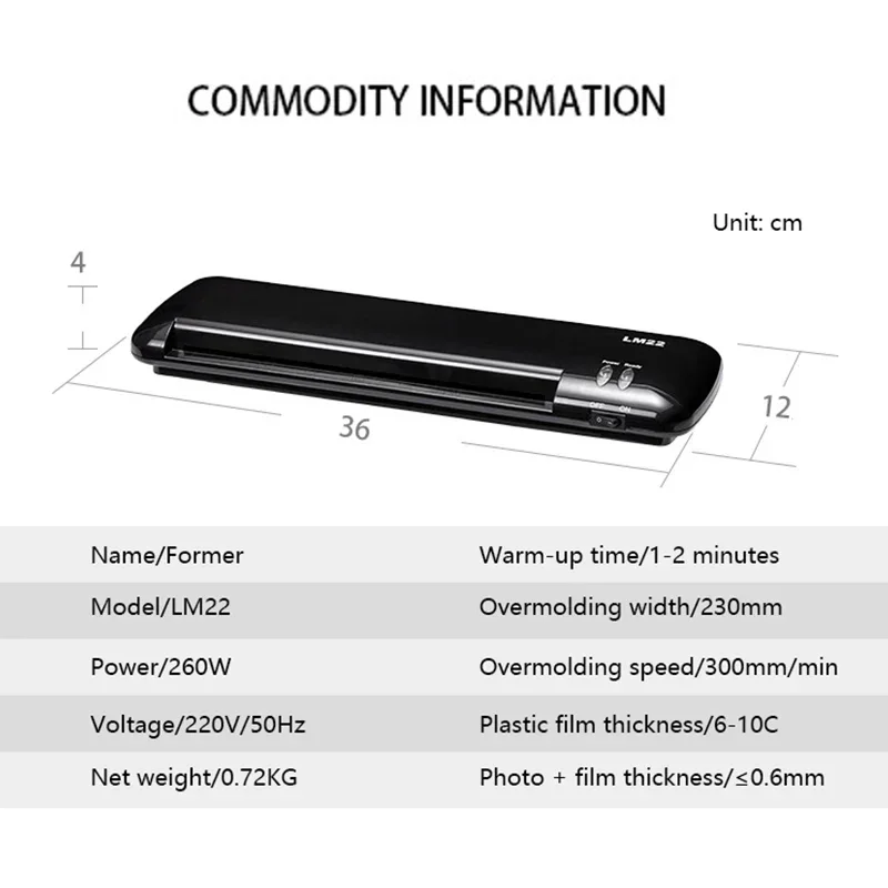 Excellent A4 Laminator Machine - Document Laminator Pouch ulasan dan harga