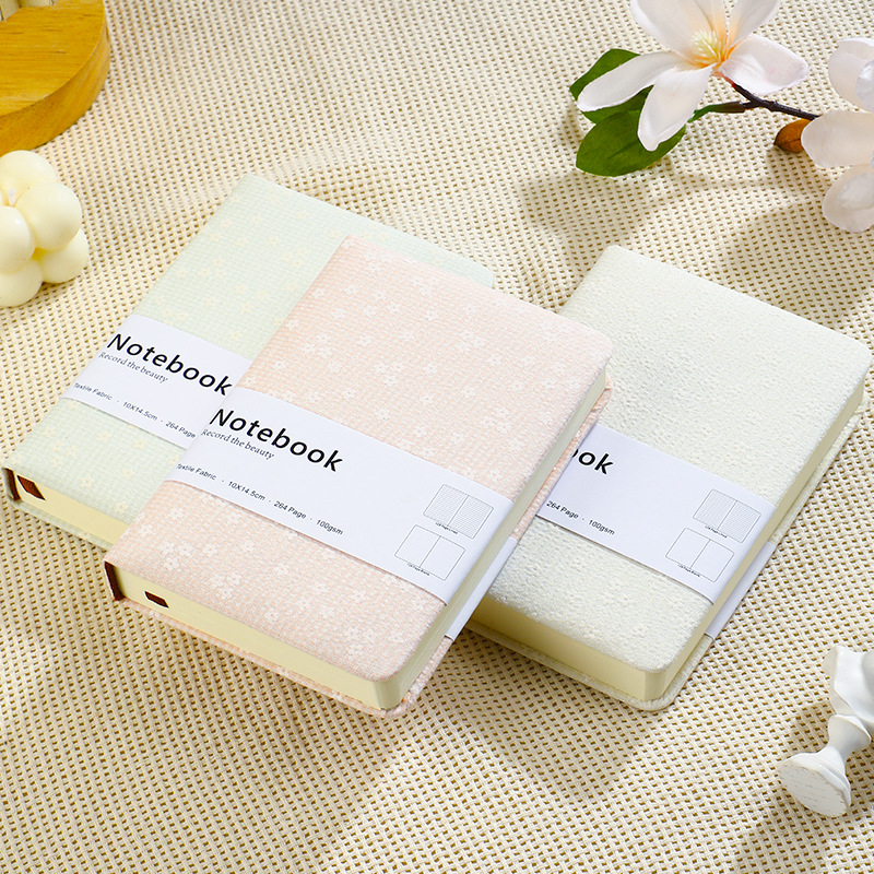 Portable A6 Small Cloth Notebo - Notebook Dotted A5 ulasan dan harga