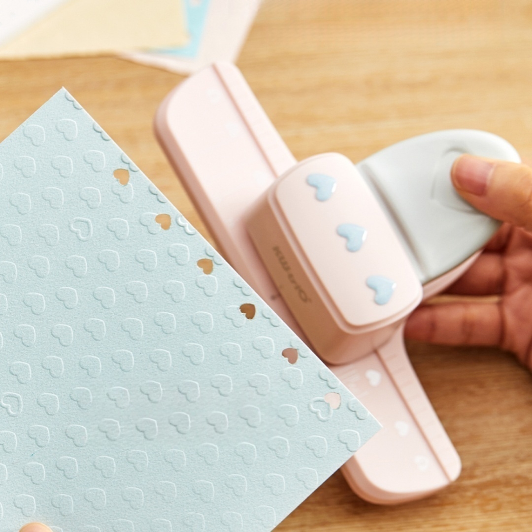Love Shape 3 Hole Punch 4mm Di - Paper Punch 3 Hole ulasan dan harga