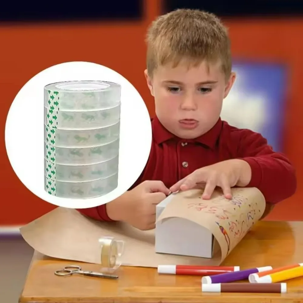 Transparent Adhesive Tape Pack - Stationery Supplier ulasan dan harga