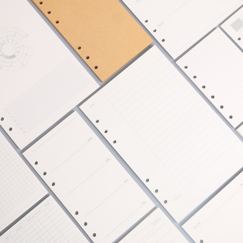 A5 A6 A7 Loose Leaf Notebook R - Notebook Dotted A5 ulasan dan harga