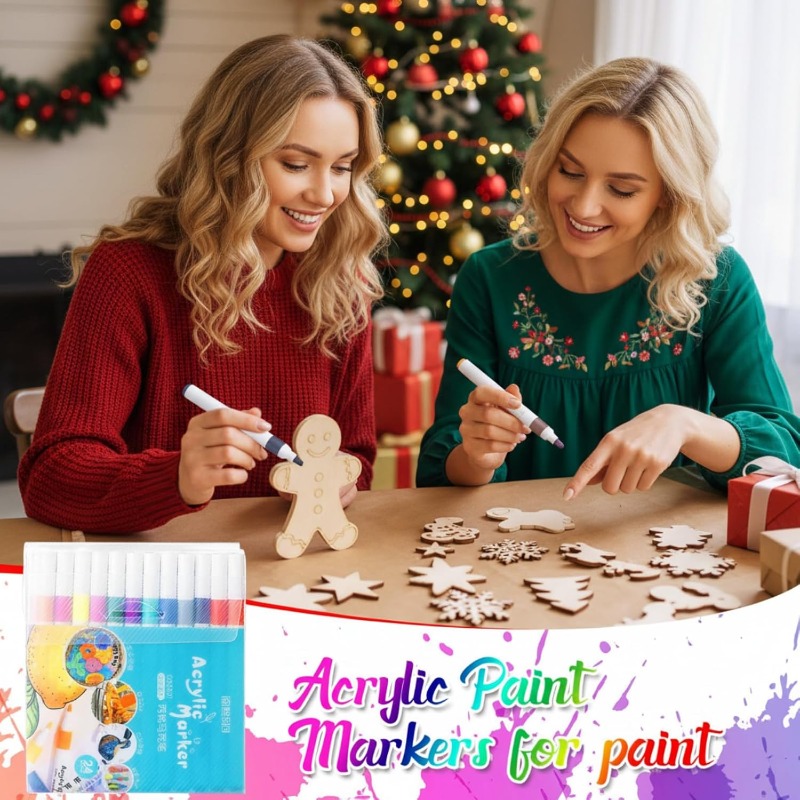 12/24/36 Colors Acrylic Paint  - Highlighter Set Pastel ulasan dan harga