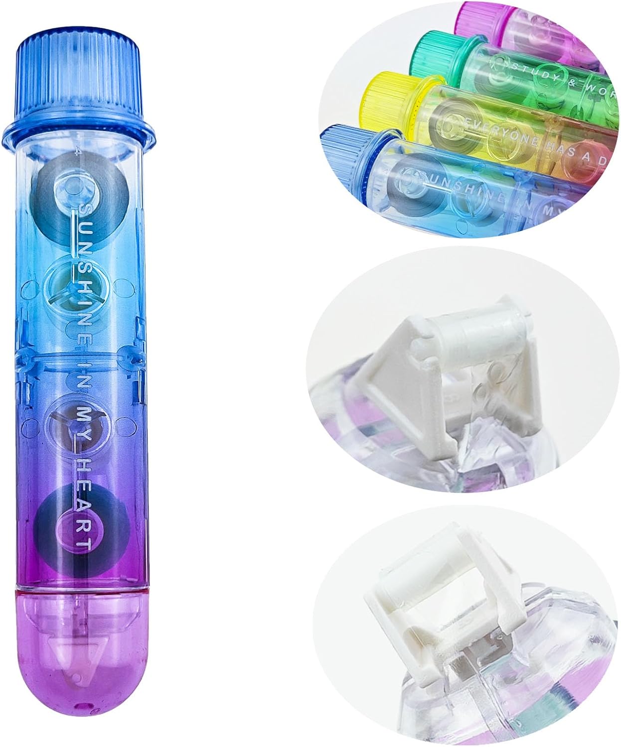 4 PACK 2 In1 White Out Correct - Correction Tape Roller ulasan dan harga