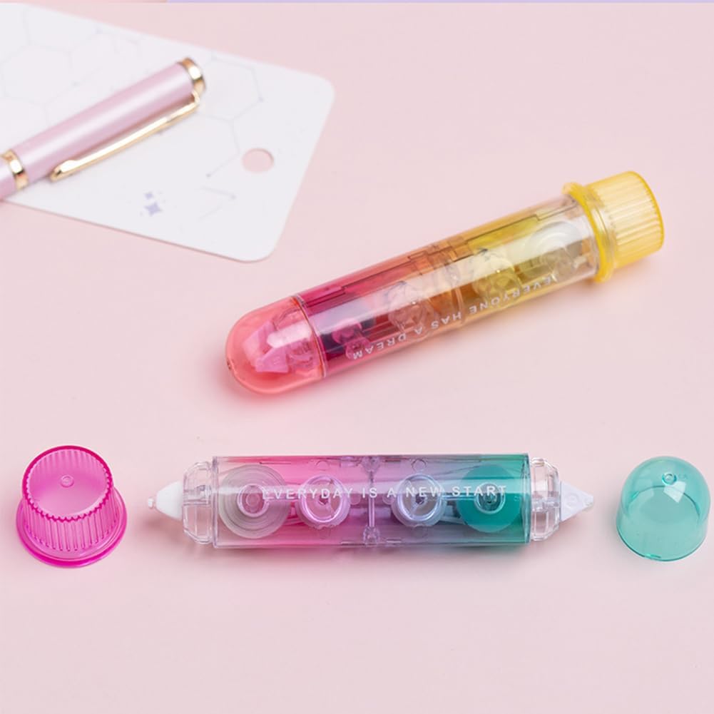 4 PACK 2 In1 White Out Correct - Correction Tape Roller ulasan dan harga