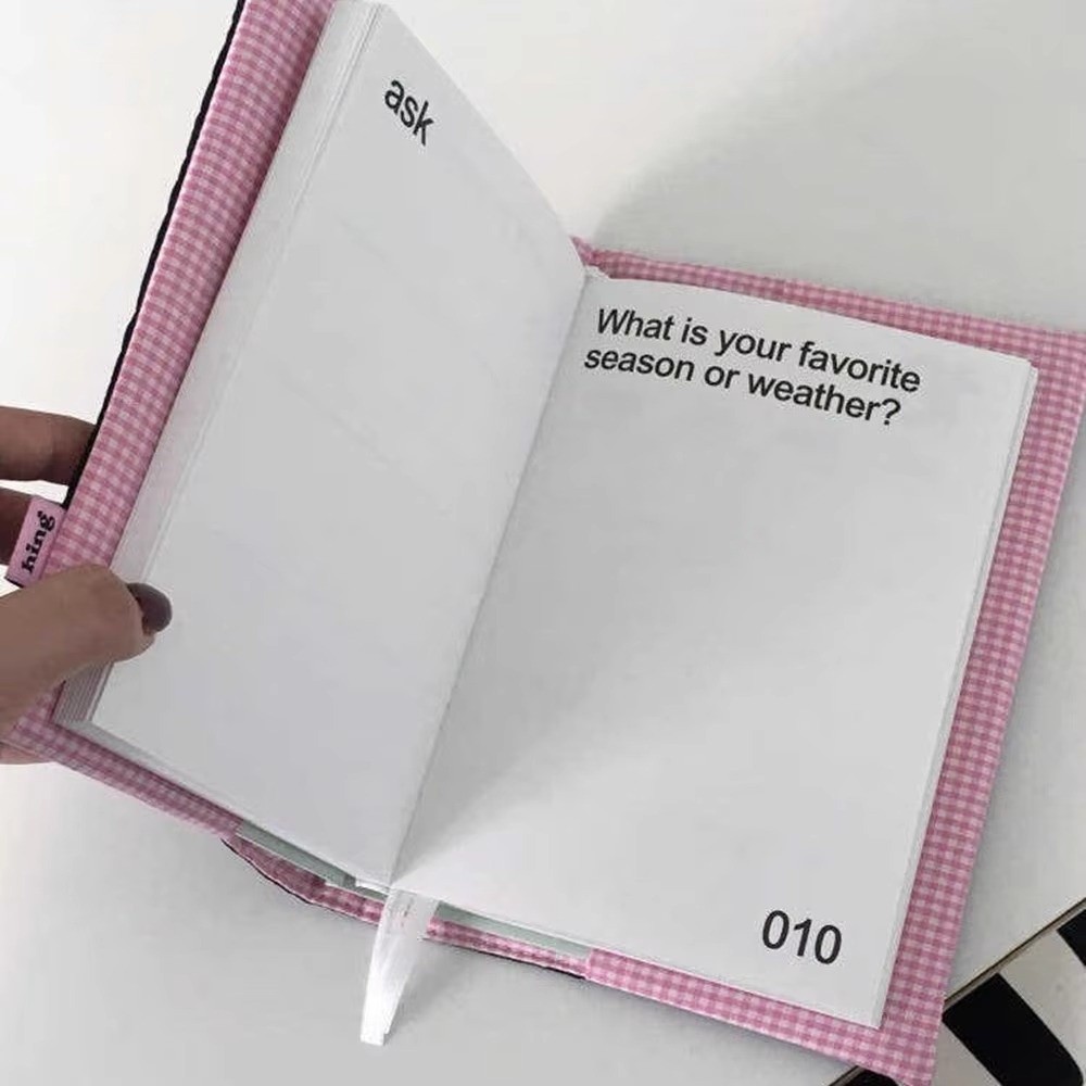 Ins Quilted Cotton A5 Book Cov - Notebook Dotted A5 ulasan dan harga