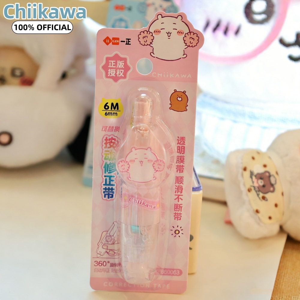 Genuine Chiikawa Kawaii Push C - Correction Tape Roller ulasan dan harga