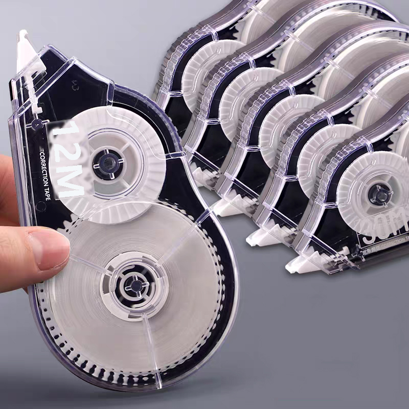 12M*6 Large Capacity Ribbon Co - Correction Tape Roller ulasan dan harga