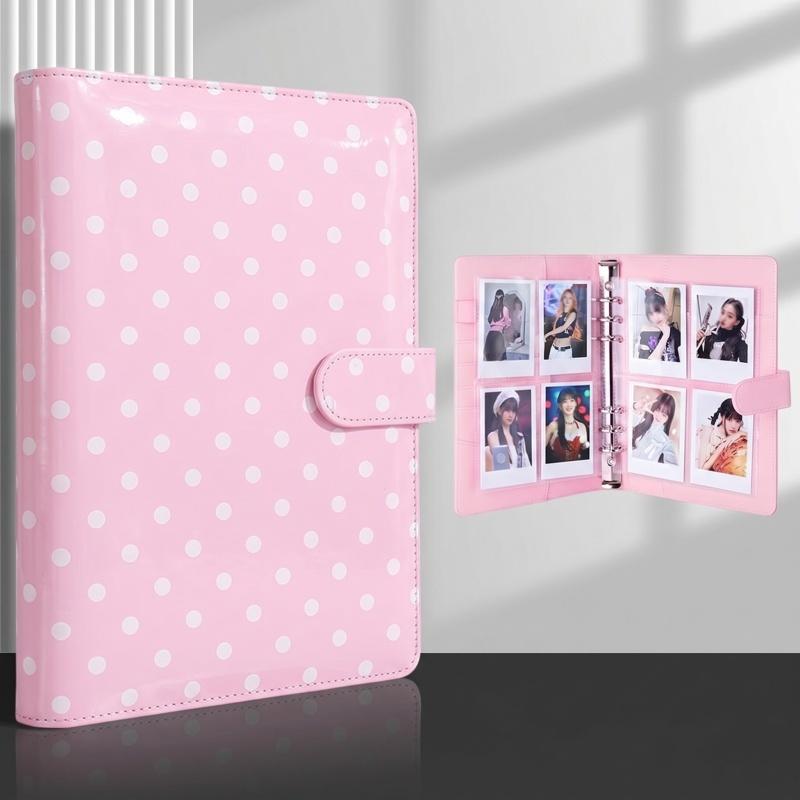 A5 Polka Dot 6 Ring Card Colle - Notebook Dotted A5 ulasan dan harga