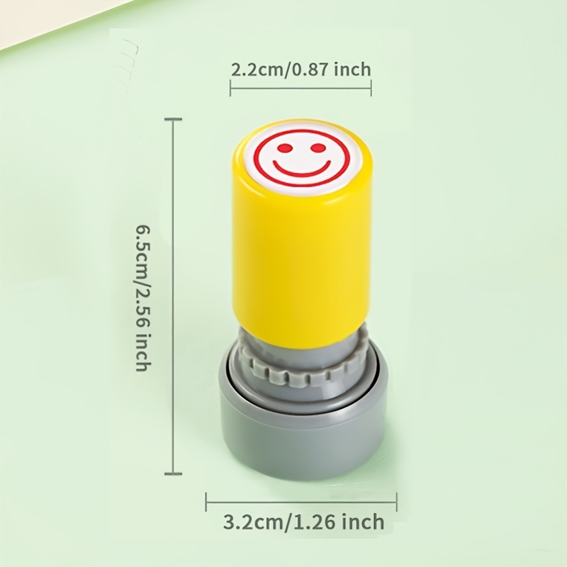 Colorful Teacher Stamps 5pcs S - Self Inking Stamp ulasan dan harga