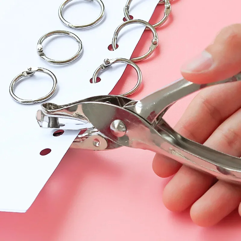 Metal 3/6mm Circular Hole Sing - Paper Punch 3 Hole ulasan dan harga