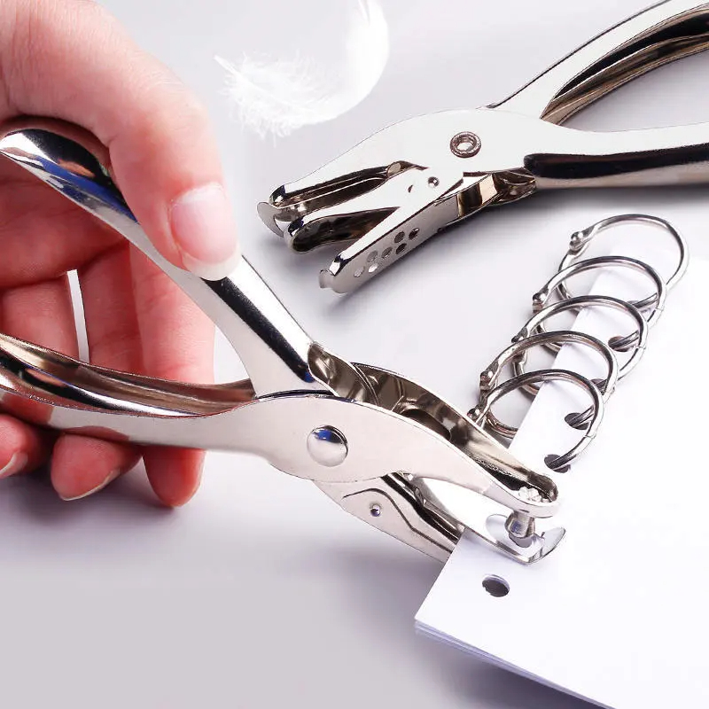 Metal 3/6mm Circular Hole Sing - Paper Punch 3 Hole ulasan dan harga