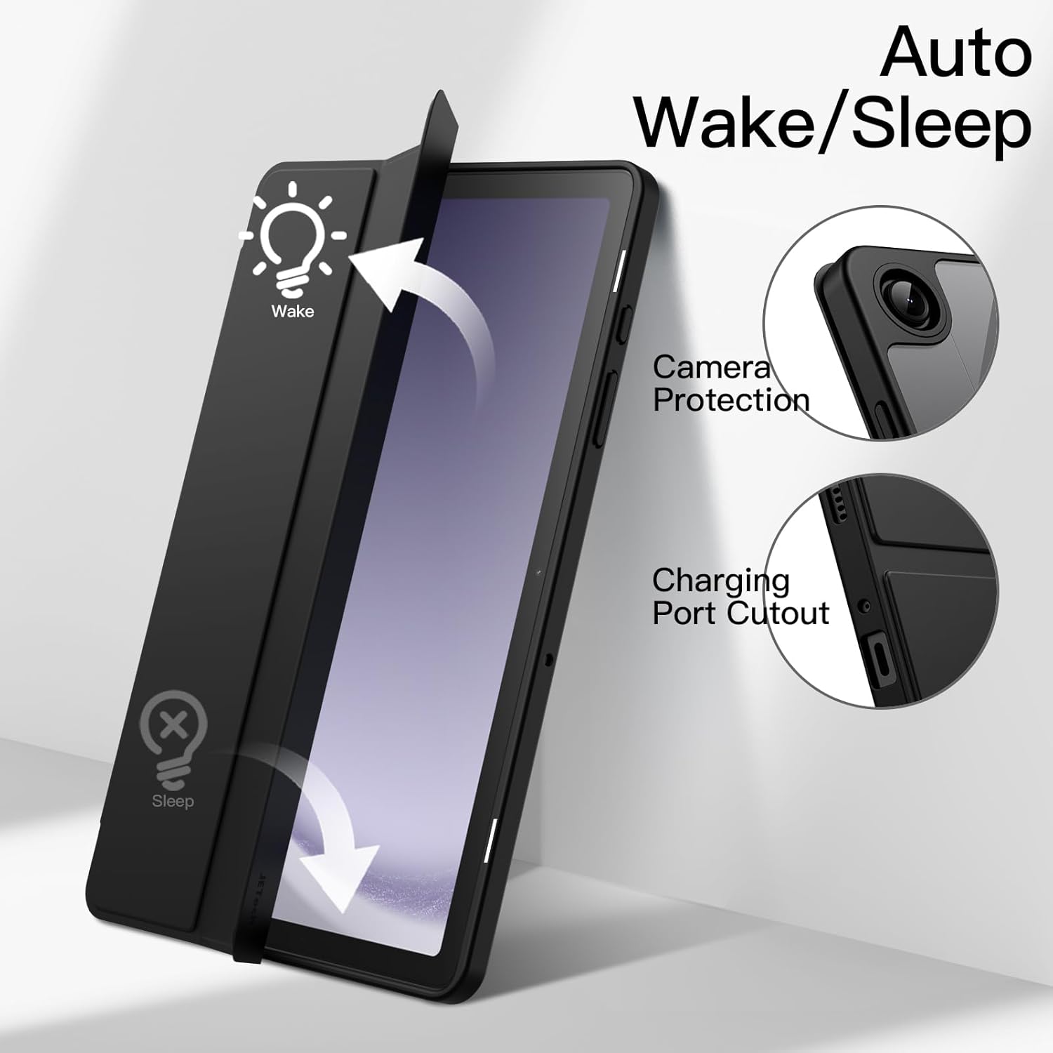 Tri-fold Flip Case For Samsung - Sticky Note Cube ulasan dan harga