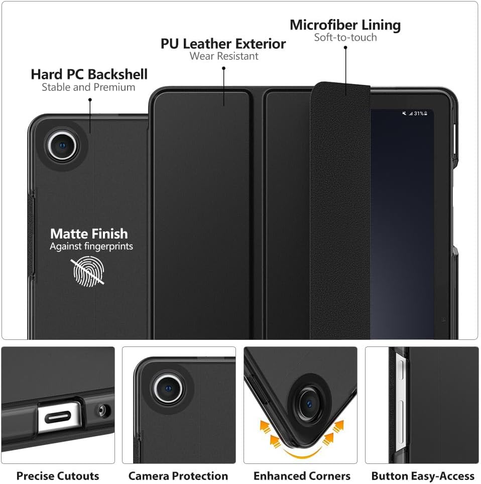 Tri-fold Flip Case For Samsung - Sticky Note Cube ulasan dan harga