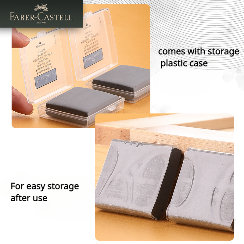 1Pc Faber-Castell  Drawing Art - Rubber Eraser Kneaded ulasan dan harga