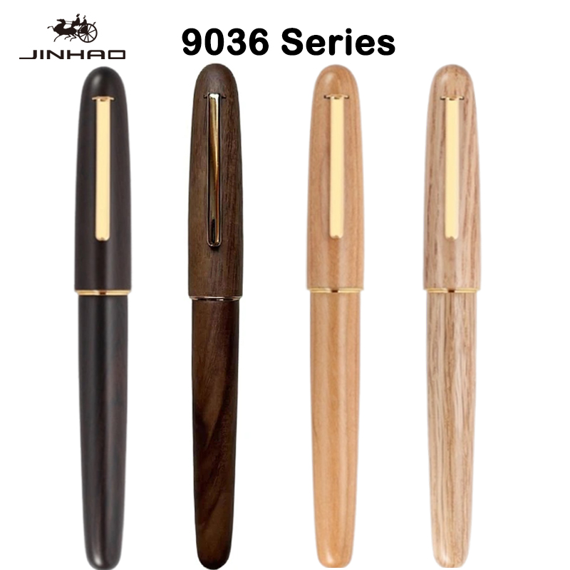 JINHAO 9036 Natural Wood Handm - Office Stationery Supply Business ulasan dan harga