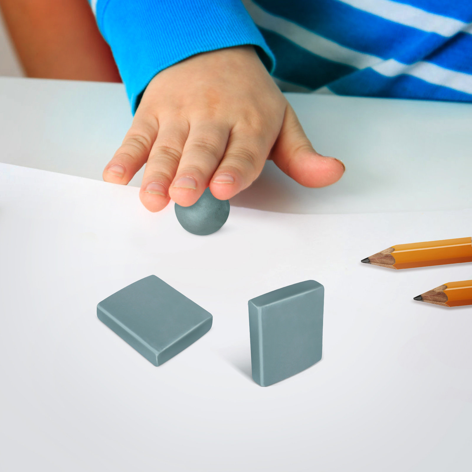 12 pcs Kneaded Erasers For Art - Rubber Eraser Kneaded ulasan dan harga