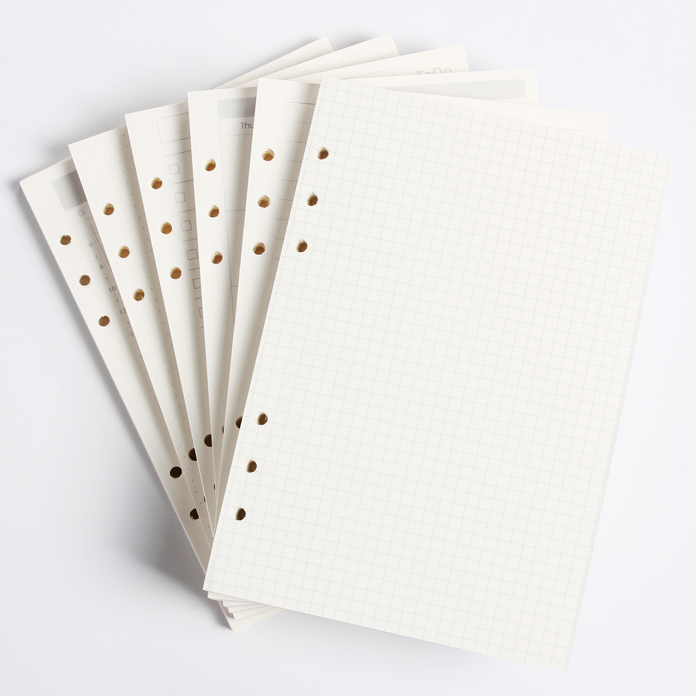 Classic 6 holes binder noteboo - Notebook Dotted A5 ulasan dan harga