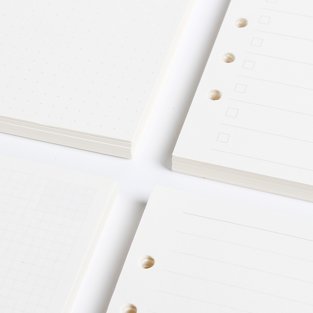 Classic 6 holes binder noteboo - Notebook Dotted A5 ulasan dan harga