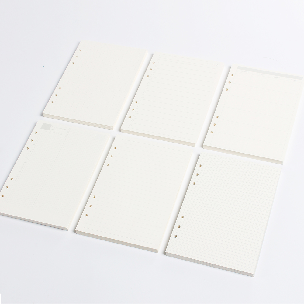 Classic 6 holes binder noteboo - Notebook Dotted A5 ulasan dan harga