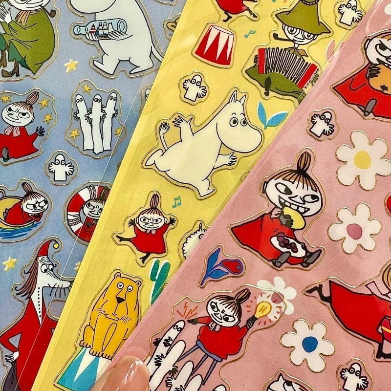 Moomin Cartoon Decorative Stic - Memo Pad Sticky ulasan dan harga