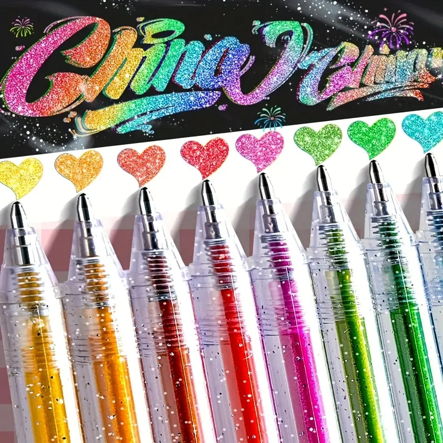 8/12/18-Piece Special Glitter  - Highlighter Set Pastel ulasan dan harga