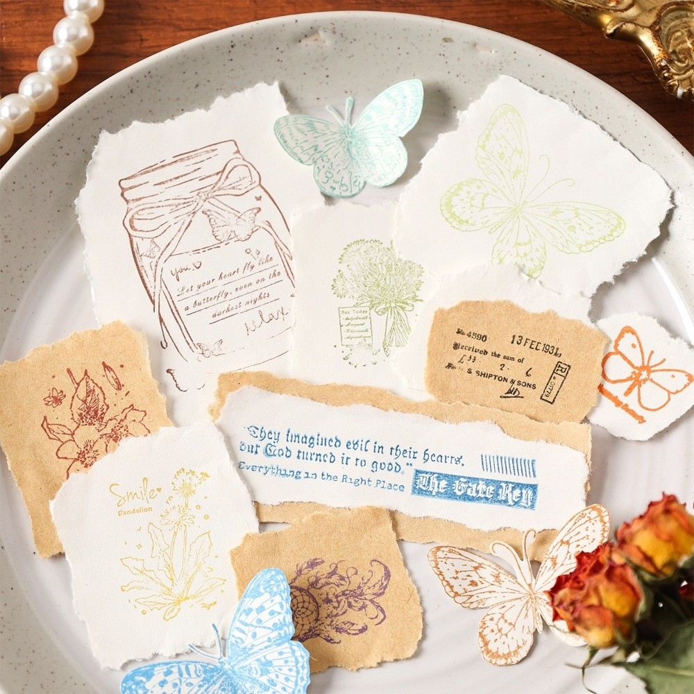 New Colorful Vintage Ink Pad E - Self Inking Stamp ulasan dan harga