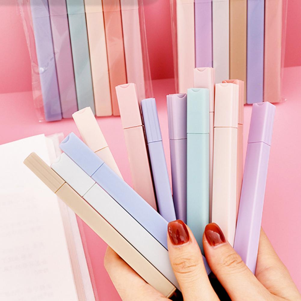 Colorful Highlighters 6pcs Pas - Highlighter Set Pastel ulasan dan harga